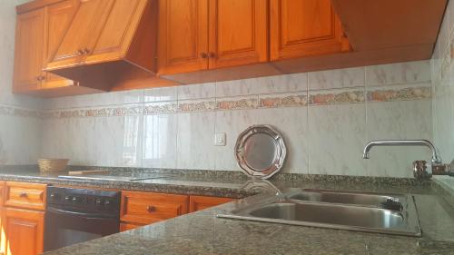 Kuchyňa alebo kuchynka v ubytovaní Casa Algarabía