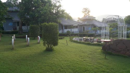 Zahrada ubytování Farm Terrace