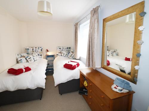 Postel nebo postele na pokoji v ubytování Starfield