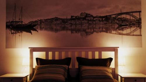 Katil atau katil-katil dalam bilik di Hostel Gaia Porto