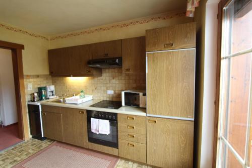 Cuisine ou kitchenette dans l'établissement Pittlanderhof
