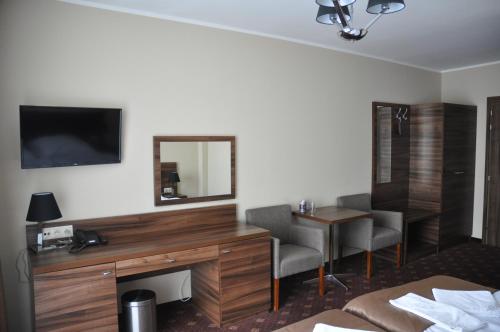 Μια τηλεόραση ή/και κέντρο ψυχαγωγίας στο Hotel Morze