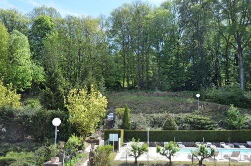 Zahrada ubytování Hôtel et Studios d'Orfeuil