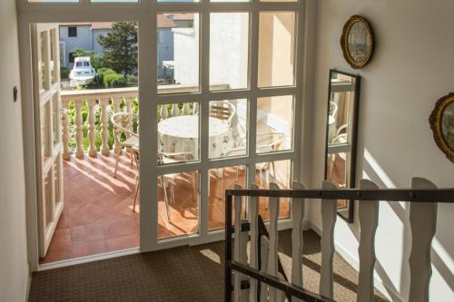 Balkón nebo terasa v ubytování Apartmani Pucarin