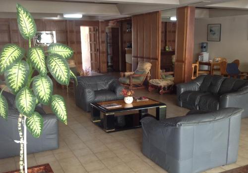 Χώρος καθιστικού στο Hotel Regidor