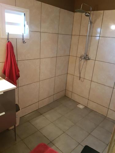 Koupelna v ubytování le belair