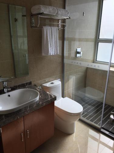 Ένα μπάνιο στο Fu Hua International Hotel Dunhuang