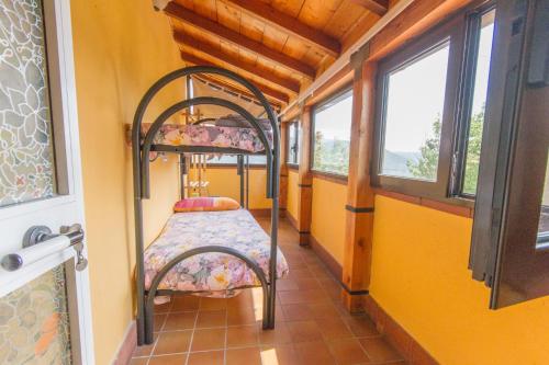 A bed or beds in a room at pedalando sul mare