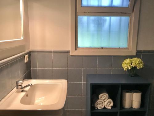 Koupelna v ubytování Casa Piscina