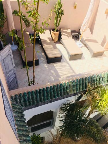 Un lugar para sentarse en Riad Dar Tmania