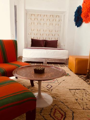 Un lugar para sentarse en Riad Dar Tmania