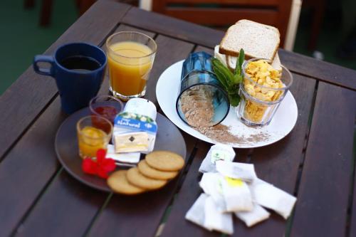 ホステルの敷地内または近くでの食事または食べ物