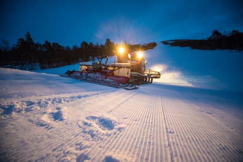 Hytter Dombås semasa musim sejuk