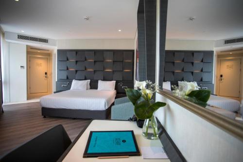 Katil atau katil-katil dalam bilik di Wish More Hotel Istanbul