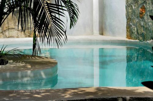 Bazén v ubytování Pacha Tulum Boutique Hotel nebo v jeho okolí