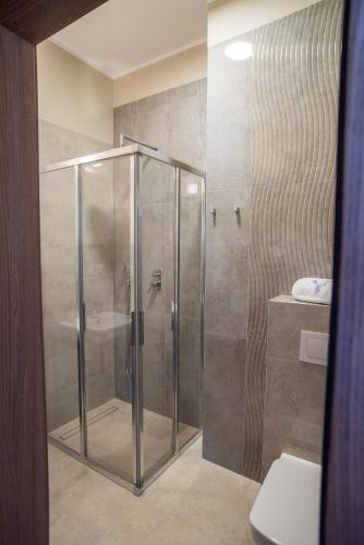 Un baño de Dom Wypoczynkowy Simurg