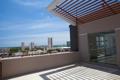 Μπαλκόνι ή βεράντα στο Wyndham Garden Cancun Downtown