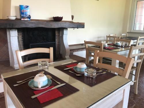 Posezení v ubytování B&B La Casa di Alice