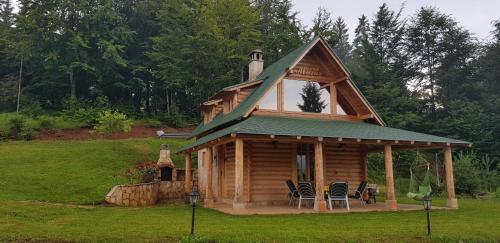 Zahrada ubytování Vila Maja