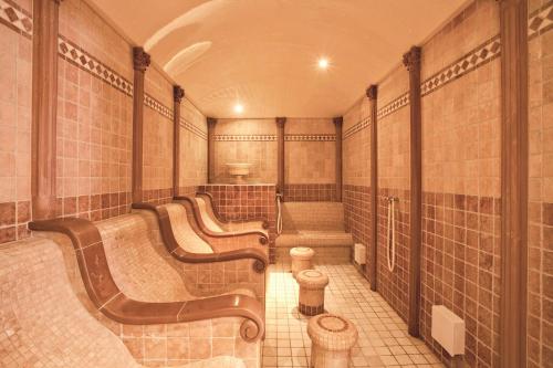 Coin salon dans l'établissement Hotel Leitenhof 4 Sterne Superior