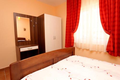 Postel nebo postele na pokoji v ubytování Vila Matej