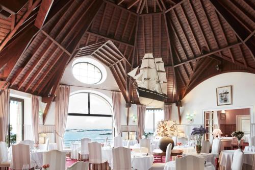 Restaurace v ubytování Manoir de Lan Kérellec