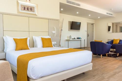 TV o dispositivi per l'intrattenimento presso Hôtel Sidi Yahia