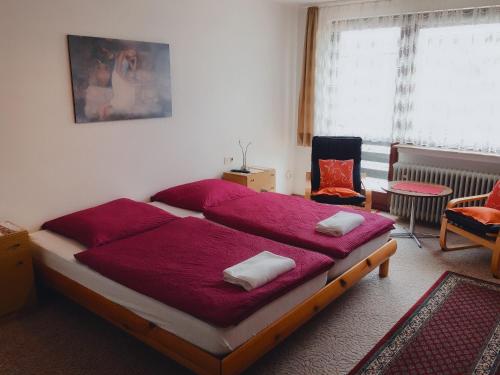 Posezení v ubytování Eifelhof Weina