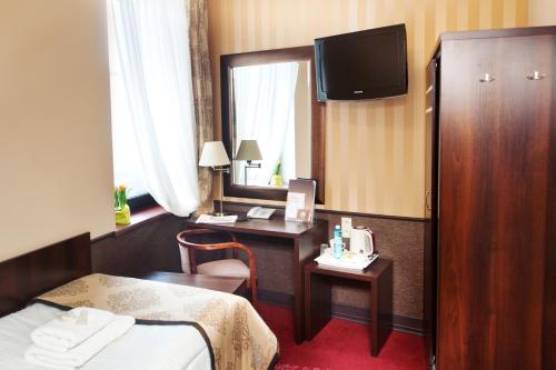 Μια τηλεόραση ή/και κέντρο ψυχαγωγίας στο Hotel Wielopole