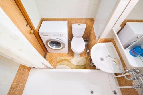 Ванная комната в Busines Brusnika Apartment Tyoply Stan 