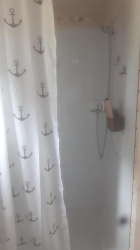 Koupelna v ubytování tinyhouse-dangast 1