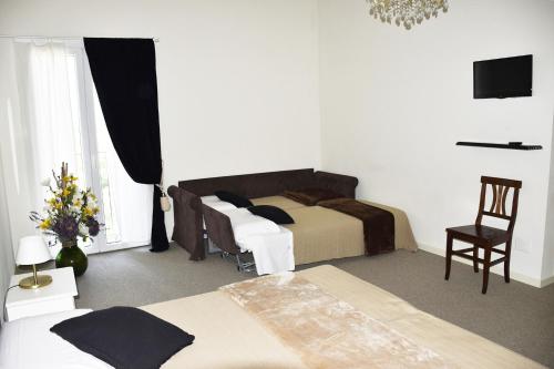 Cama o camas de una habitación en Agriturismo Panorama