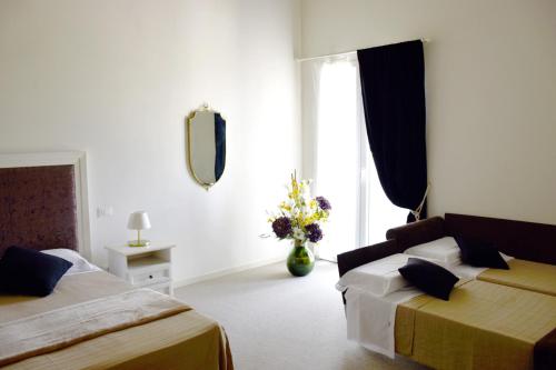 Cama o camas de una habitación en Agriturismo Panorama
