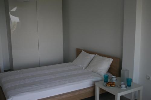 Krevet ili kreveti u jedinici u okviru objekta Thalassa Apartment