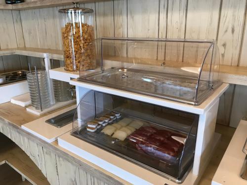 Cuisine ou kitchenette dans l'établissement Borgo San Cosmo Tropea