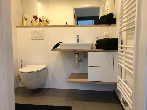 Ванна кімната в Ferienhaus "Haus Sommerstieg"