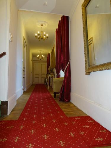 Χώρος καθιστικού στο Château de la Forie