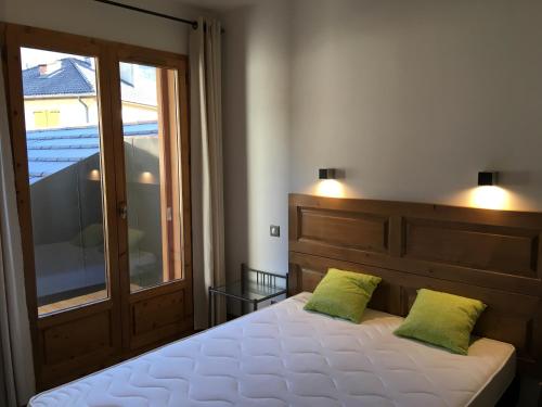 Postel nebo postele na pokoji v ubytování Appartement Bozel