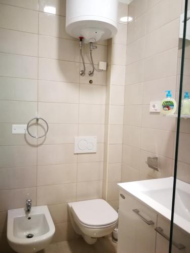 Appartma Katja tesisinde bir banyo