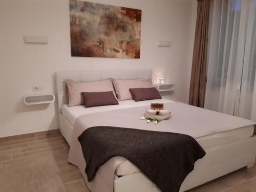 Postel nebo postele na pokoji v ubytování Villa Zoe