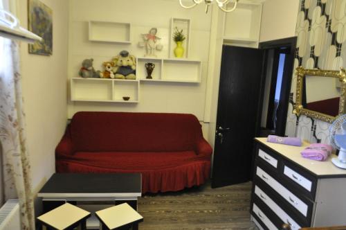 Posezení v ubytování Guesthouse Dariali