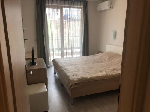 Postel nebo postele na pokoji v ubytování Star Dreams, Sveti Vlas