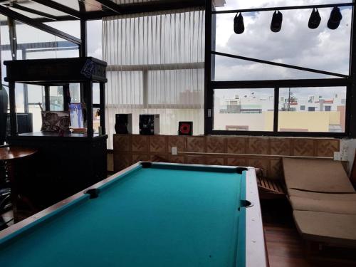 Biliár nebo kulečník v ubytování Loft Maria