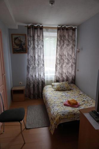 Katil atau katil-katil dalam bilik di Guesthouse Bērzi