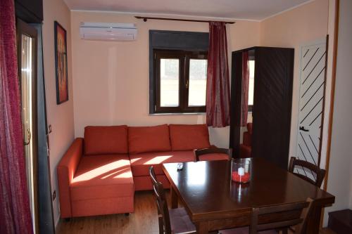 Posezení v ubytování Casa Gagà