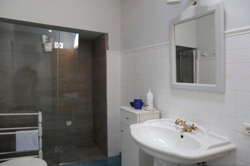 Koupelna v ubytování Apartamento en casa del s.XVI