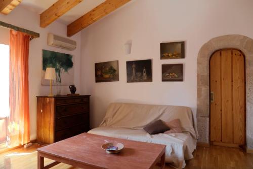 Postel nebo postele na pokoji v ubytování Apartamento en casa del s.XVI