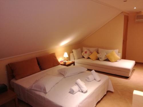 Ein Bett oder Betten in einem Zimmer der Unterkunft Villa SeaBreeze