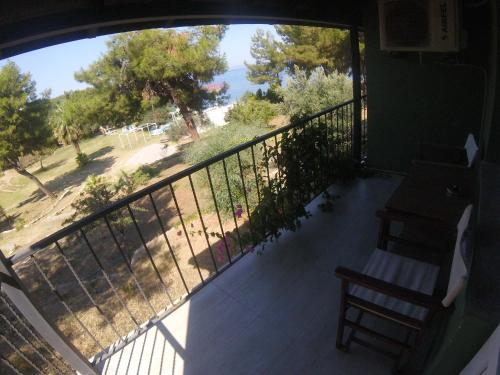 Балкон или терраса в Rainbow Bay Ozdere Nature and Beach Hotel