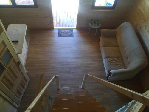 Un lugar para sentarse en Domki W Sercu Mazur Dla Młodzieży i Dorosłych